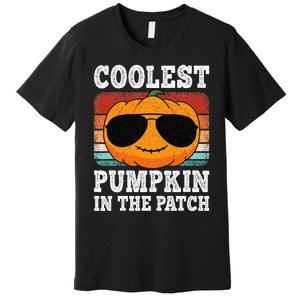 Halloween Coolest Pumpkin In The Patch Premium T-Shirt