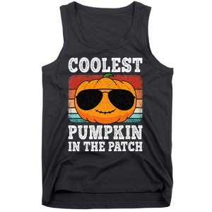 Halloween Coolest Pumpkin In The Patch Tank Top