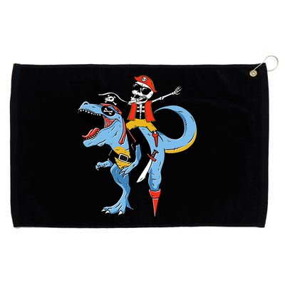 Halloween Costume Pirate Skeleton Dinosaur Trex Gift Grommeted Golf Towel