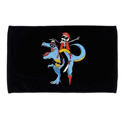 Halloween Costume Pirate Skeleton Dinosaur Trex Gift Microfiber Hand Towel