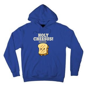 Holy Cheesus! Pun Grilled Cheese Lover Gift Tall Hoodie