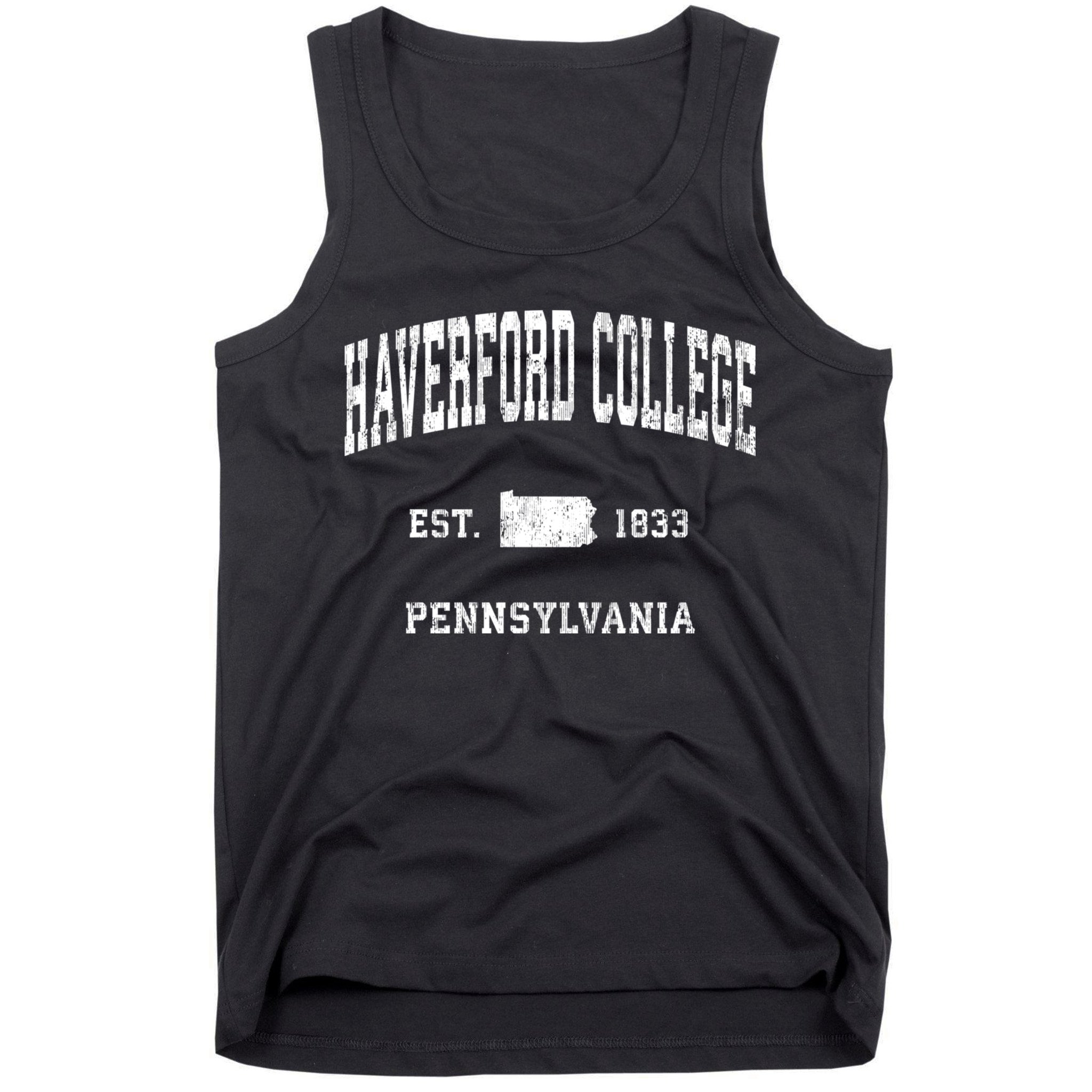 Haverford College Pennsylvania Pa Vintage Athletic Sports Tank Top