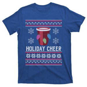 Holiday Cheer Red Solo Cup Ugly Christmas Beer Pong Xmas Gift T-Shirt