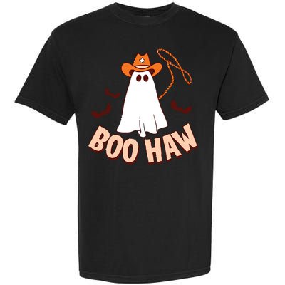 Halloween Cowboy Retro Boo Haw Garment-Dyed Heavyweight T-Shirt