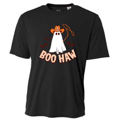 Halloween Cowboy Retro Boo Haw Cooling Performance Crew T-Shirt