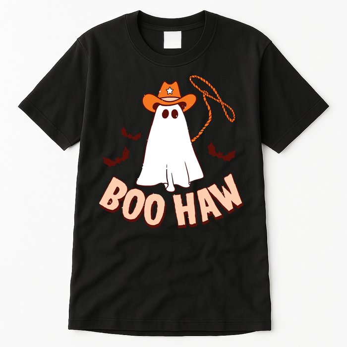 Halloween Cowboy Retro Boo Haw Tall T-Shirt