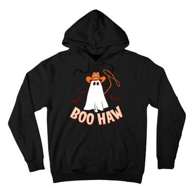 Halloween Cowboy Retro Boo Haw Tall Hoodie