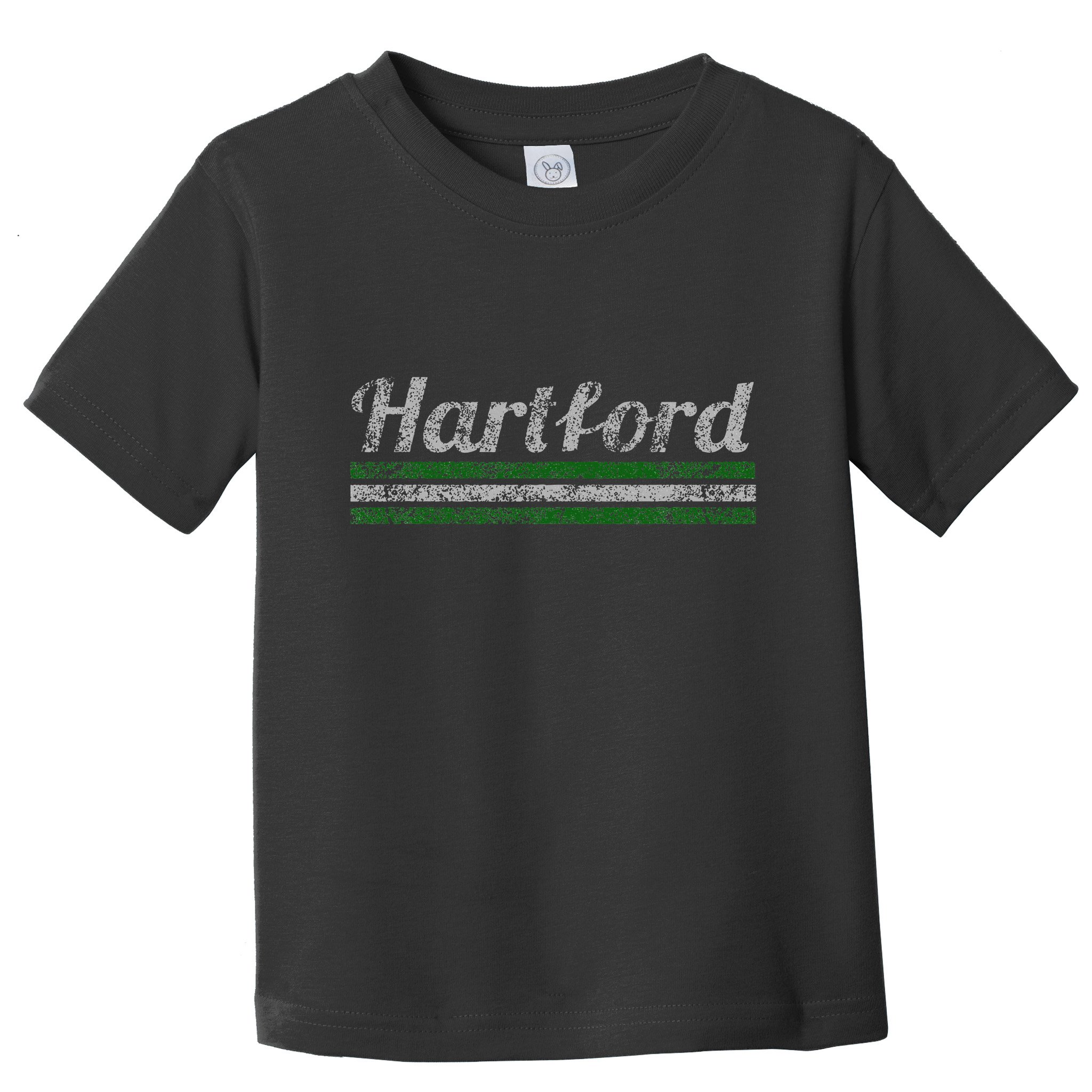 Hartford Connecticut Retro Vintage Weathered Toddler T-Shirt