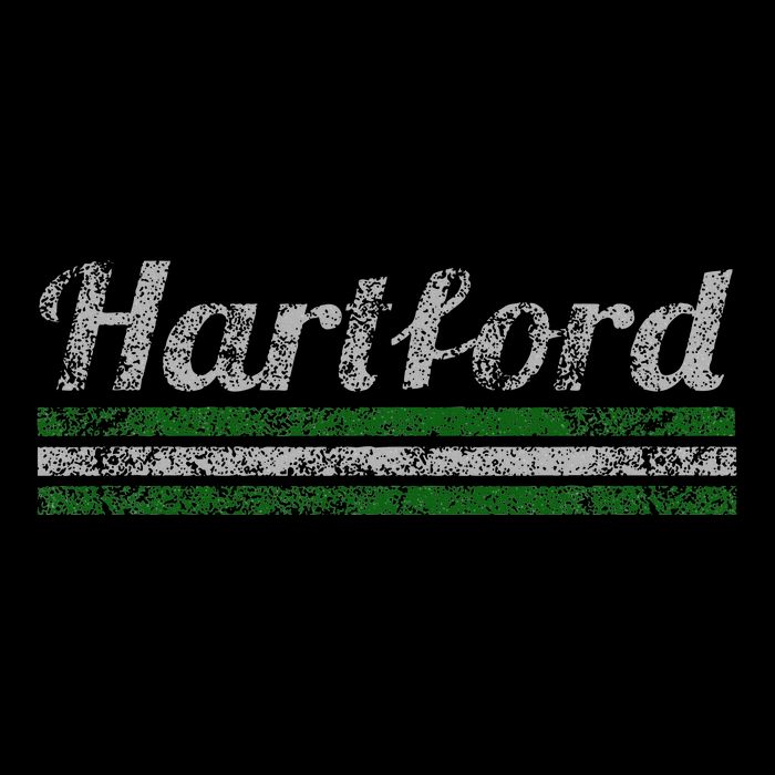 Hartford Connecticut Retro Vintage Weathered Toddler T-Shirt