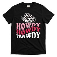 Howdy Cow Rodeo Dairy Cow Print T-Shirt