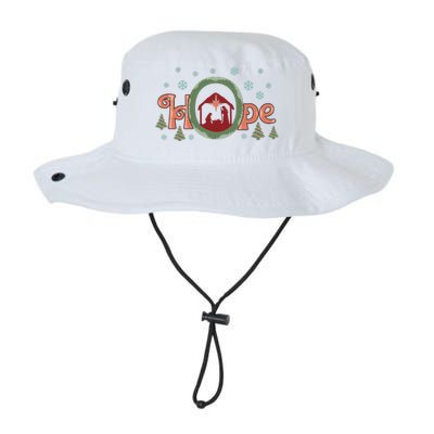 Hope Christian Retro Christmas Religious Faith Bible Verses Graphic Plus Size Legacy Cool Fit Booney Bucket Hat