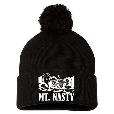 Hillary Clinton, Ruther Bader Ginsburg, Elizabeth Warren, And Michelle Obama MT. Pom Pom 12in Knit Beanie