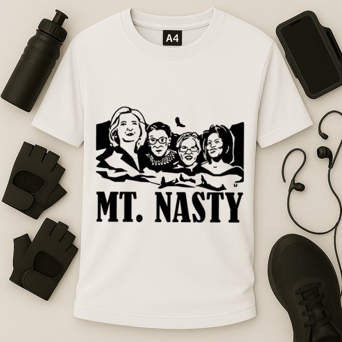 Hillary Clinton, Ruther Bader Ginsburg, Elizabeth Warren, And Michelle Obama MT. Performance Shirt