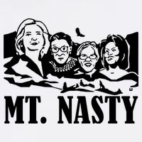 Hillary Clinton, Ruther Bader Ginsburg, Elizabeth Warren, And Michelle Obama MT. Button
