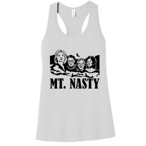 Hillary Clinton, Ruther Bader Ginsburg, Elizabeth Warren, And Michelle Obama MT. Women's Racerback Tank