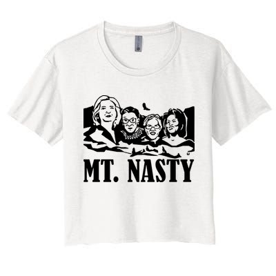 Hillary Clinton, Ruther Bader Ginsburg, Elizabeth Warren, And Michelle Obama MT. Crop Top