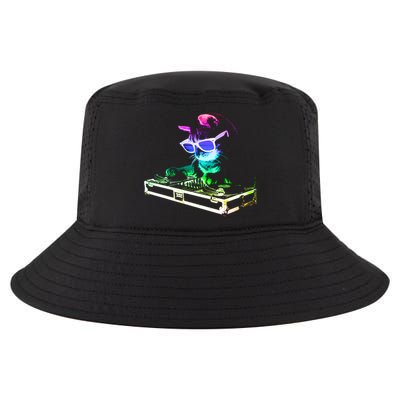 House Cat (Rainbow Dj Cat Kitty) Great Gift Cool Comfort Performance Bucket Hat