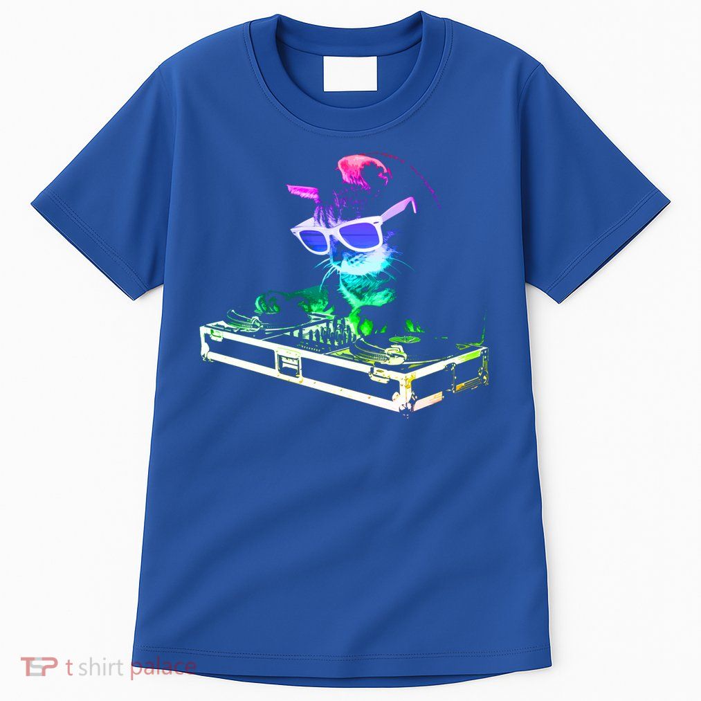 House Cat (Rainbow Dj Cat Kitty) Great Gift Tall T-Shirt