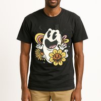Halloween Cute Retro Ghost Tall T-Shirt