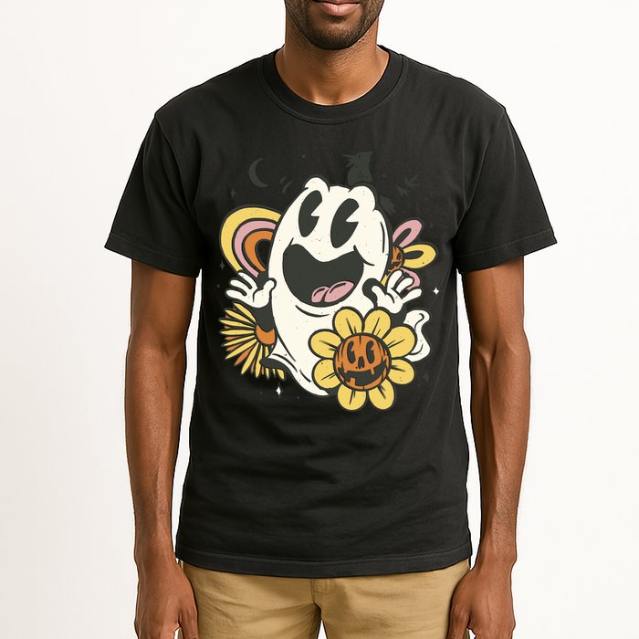 Halloween Cute Retro Ghost Tall T-Shirt