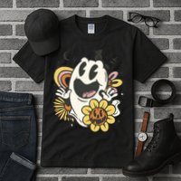 Halloween Cute Retro Ghost Tall T-Shirt