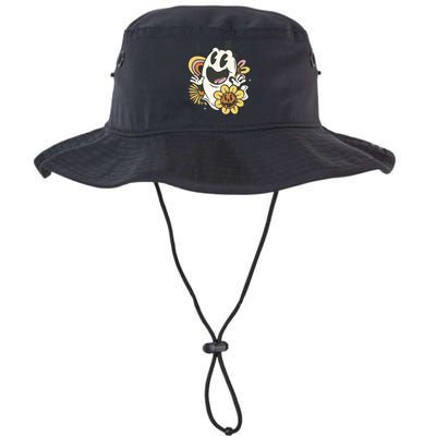 Halloween Cute Retro Ghost Bucket Hat