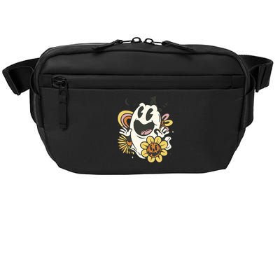 Halloween Cute Retro Ghost Crossbody Pack