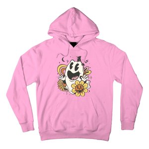 Halloween Cute Retro Ghost Hoodie