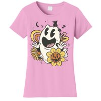 Halloween Cute Retro Ghost Women's T-Shirt