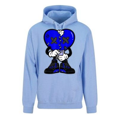 Heartbreak Cry Shoes Dripping Blue Unisex Surf Hoodie