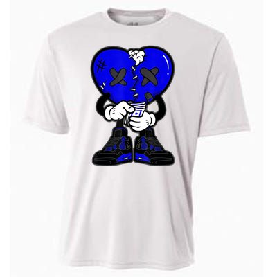 Heartbreak Cry Shoes Dripping Blue Cooling Performance Crew T-Shirt