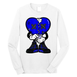 Heartbreak Cry Shoes Dripping Blue Long Sleeve Shirt