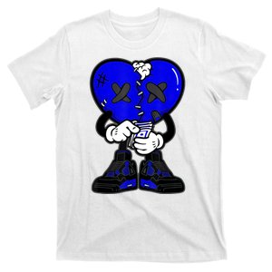 Heartbreak Cry Shoes Dripping Blue T-Shirt