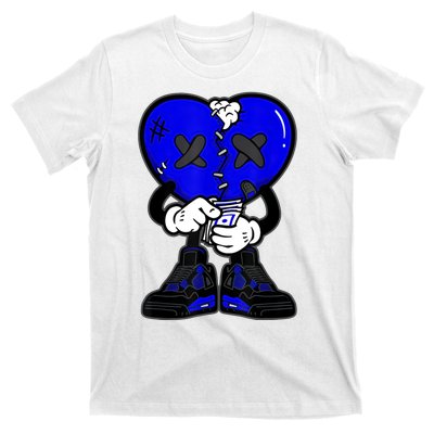 Heartbreak Cry Shoes Dripping Blue T-Shirt