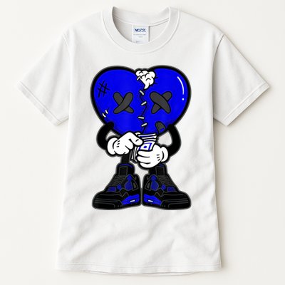 Heartbreak Cry Shoes Dripping Blue Tall T-Shirt