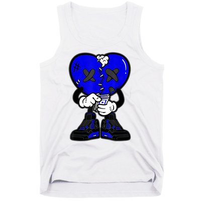 Heartbreak Cry Shoes Dripping Blue Tank Top