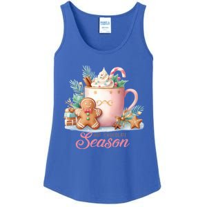 Hot Chocolate Season Holiday Winter Vibes Christmas Gift Ladies Essential Tank