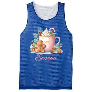 Hot Chocolate Season Holiday Winter Vibes Christmas Gift Mesh Reversible Basketball Jersey Tank