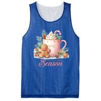 Hot Chocolate Season Holiday Winter Vibes Christmas Gift Mesh Reversible Basketball Jersey Tank