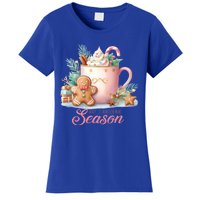 Hot Chocolate Season Holiday Winter Vibes Christmas Gift Women's T-Shirt