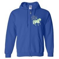 Horse Clover St Patrick's Day Horseback Riding Gift Full Zip Hoodie