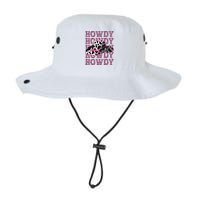 HOWDY Country Southern Western Pink Leopard Cow pattern Legacy Cool Fit Booney Bucket Hat