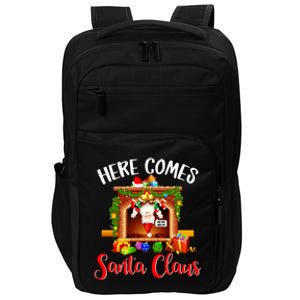 Here Comes Santa! Ho Ho Help! Gift Impact Tech Backpack