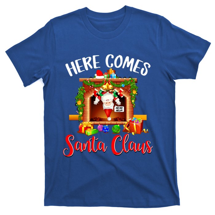 Here Comes Santa! Ho Ho Help! Gift T-Shirt