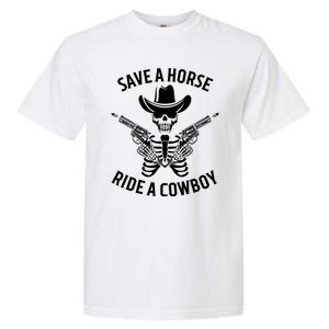 Halloween Cowboy Save A Horse Ride A Cowboy Garment-Dyed Heavyweight T-Shirt