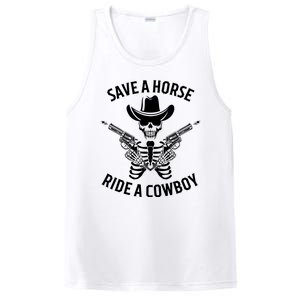 Halloween Cowboy Save A Horse Ride A Cowboy PosiCharge Competitor Tank