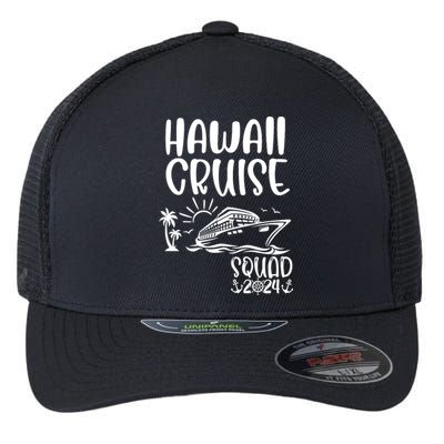 Hawaii Cruise Squad 2024 Hawaii Holiday Family Matching Flexfit Unipanel Trucker Cap