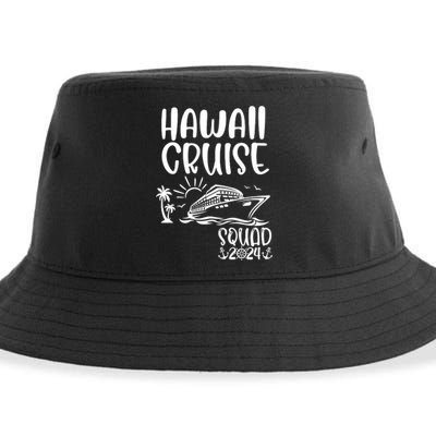 Hawaii Cruise Squad 2024 Hawaii Holiday Family Matching Sustainable Bucket Hat