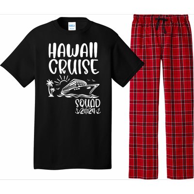 Hawaii Cruise Squad 2024 Hawaii Holiday Family Matching Pajama Set