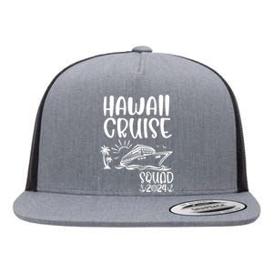 Hawaii Cruise Squad 2024 Hawaii Holiday Family Matching Flat Bill Trucker Hat